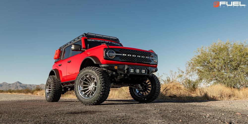 Ford Bronco Fuel 1-Piece Wheels Burn - FC403AP